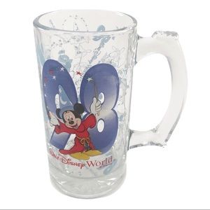 Stein Cup Glass 1998 Mickey Mouse World Disney